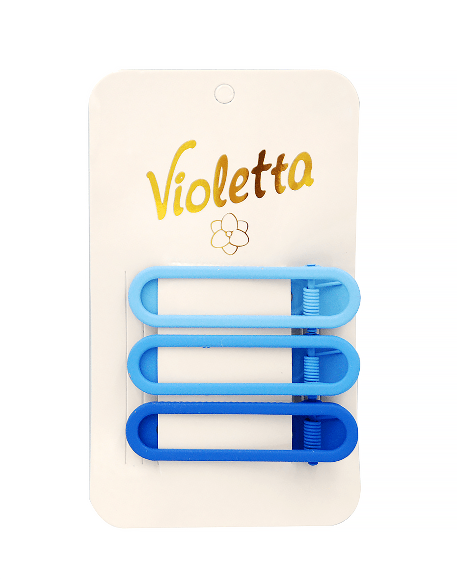Violetta col. зажимы для волос цвет в ассортименте артикул CH-SM-23-314, 3 штуки