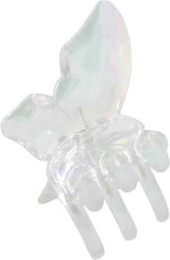 Краб для волосся Violetta метелик з перламутром 1 шт