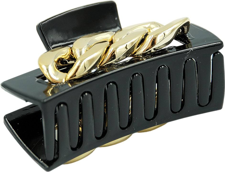 Краб для волосся Violetta з ланцюжком (CH-SM-23-338) 1 шт