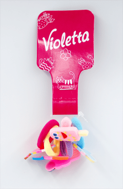 Violetta набір гумок для волосся дитячі Веселі Морозива, 5шт
