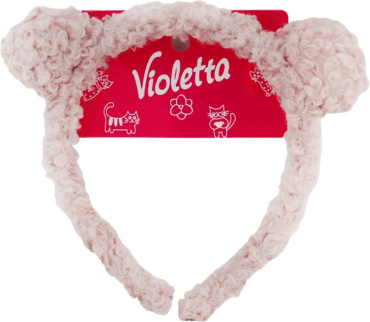 Обідок для волосся Violetta дитячий з вушками 1 шт
