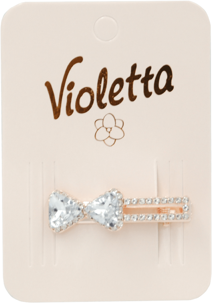 Затиск для волосся Violetta col. арт. (CH-SM-23-390) 1 шт.