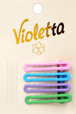 Зажими для волосся Violetta (CH-SM-23-392) 4 шт