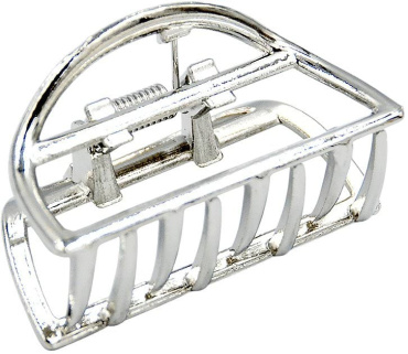 Краб для волосся Violetta металевий (CH-SM-23-396) 1 шт. фото 1