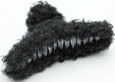 Заколка краб Violetta для волос из искусственного меха 1 шт