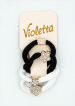 Violetta col. резинки для волос с украшением артикул CH-SM-23-443, 4 штуки