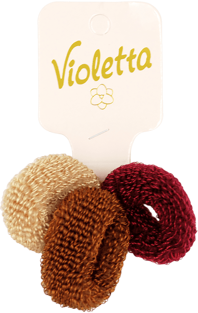Резинки для волосся Violetta col. (CH-SM-23-445) 3 шт