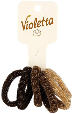 Резинки для волос Violetta (CH-SM-23-448) 6 шт. фото 1