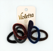 Violetta col. резинки для волосся артикул  CH-SM-23-449, 6 штук
