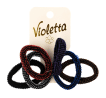 Резинки для волосся Violetta col. арт. (CH-SM-23-449) 6 шт.