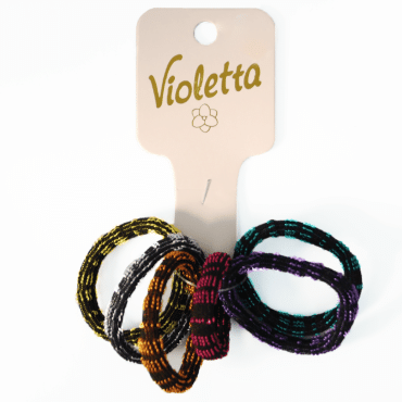 Violetta col. резинки для волосся артикул  CH-SM-23-457, 6 штук