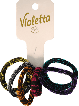 Резинки для волосся Violetta col (CH-SM-23-457) 6 шт