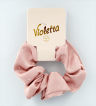 Тканинна резинка для волосся зі стразами Violetta, CH-SM-23-462, 1 шт