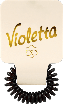 Резинка для волосся Violetta спіраль (CH-SM-23-492) 1 шт