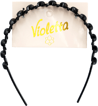 Обідок для волосся Violetta col. фігурний (CH-SM-23-511) 1 шт