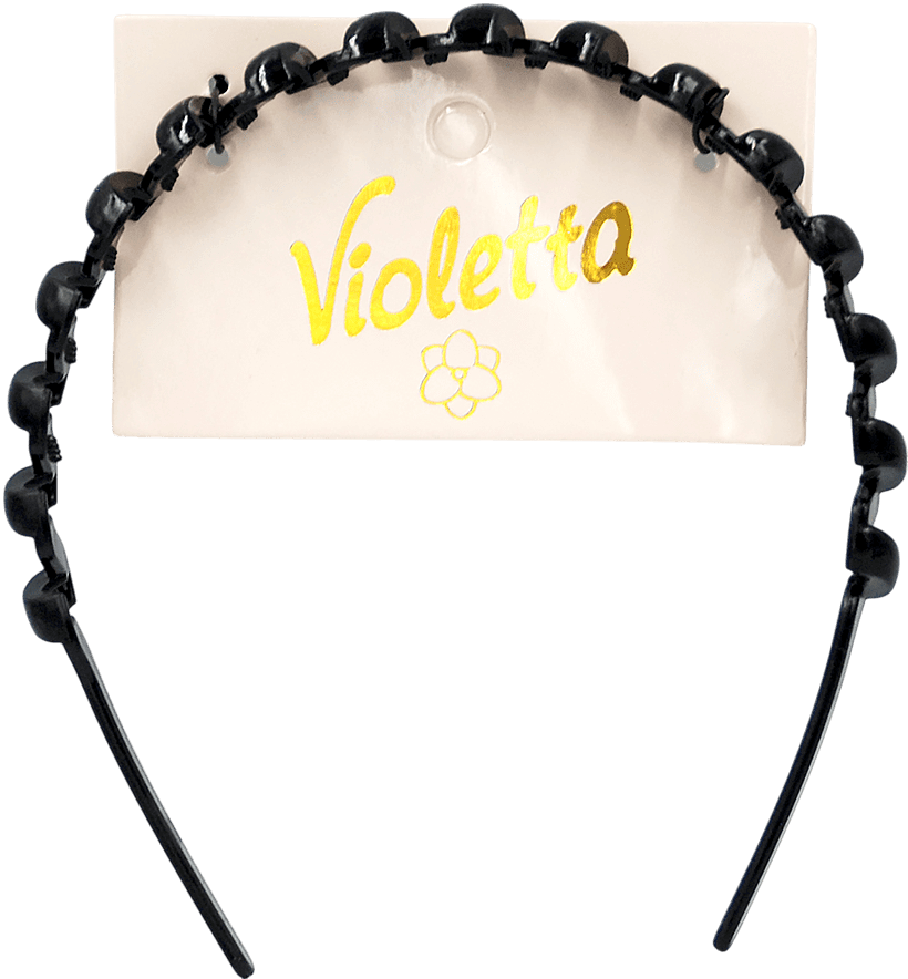 Обідок для волосся Violetta col. фігурний (CH-SM-23-511) 1 шт
