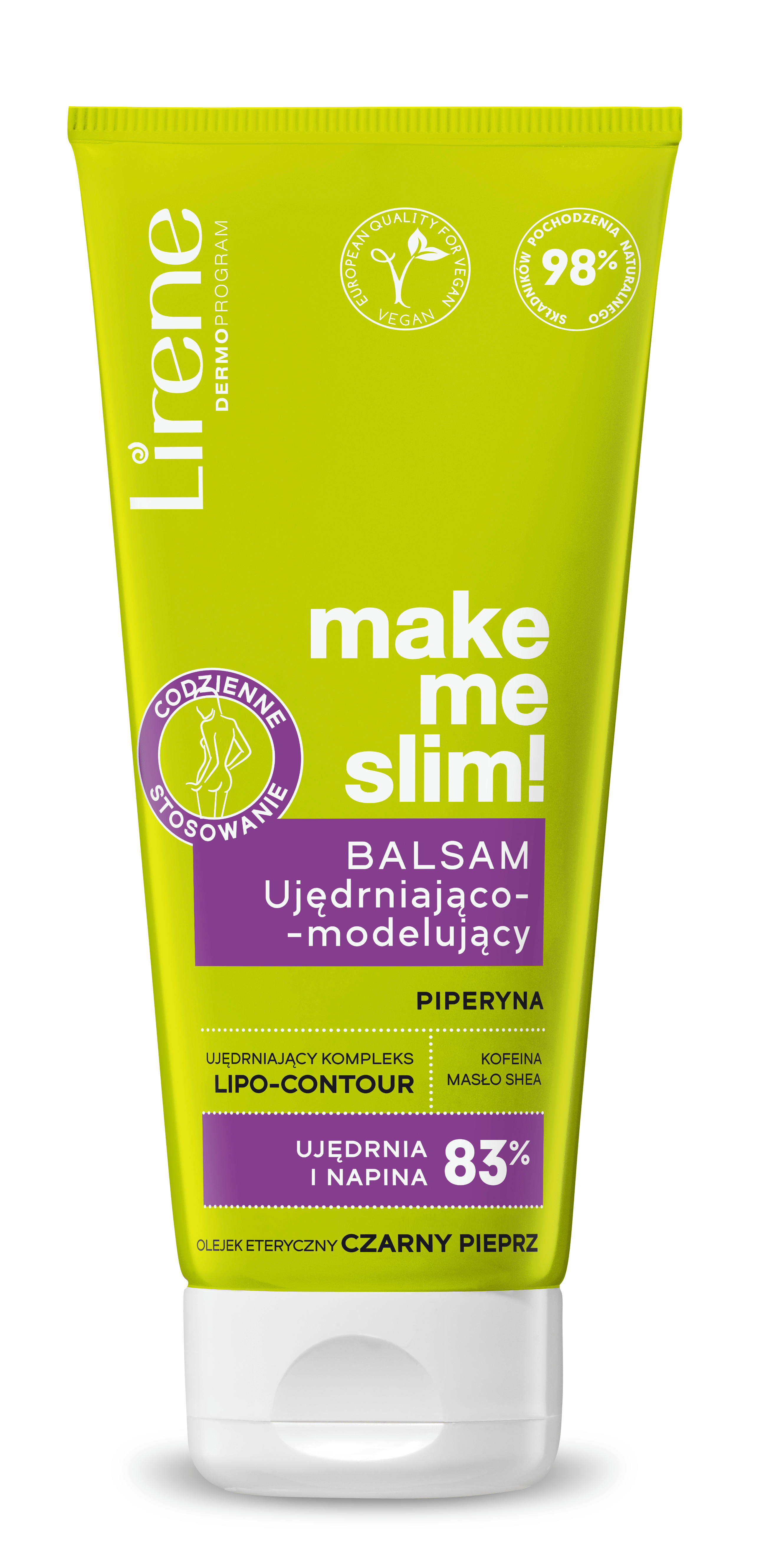 Lirene бальзам антицелюлітний  моделюючий Make Me Slim, 200мл