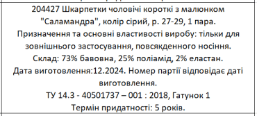 Shagal Чоловічі короткі шкарпетки з малюнком 