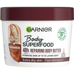 Garnier крем для сухої шкіри відновлюючий з Какао Body Superfood, 380мл