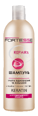Fortesse Pro шампунь восстанавливающий для поврежденных волос, 400мл
