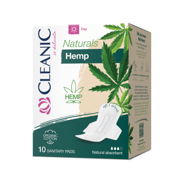 Cleanic прокладки гігієнічні Naturals Hemp, 10 шт