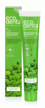 Ecodenta зубна паста Expert Line Виняткове Відбілювання з ефірними оліями Бергамоту та Лимона, 75мл фото 2