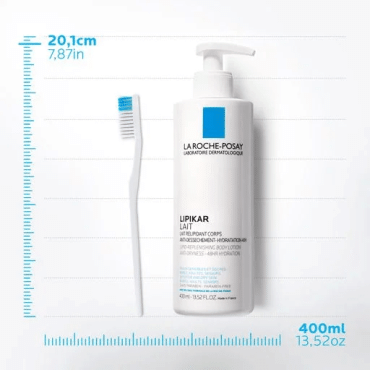 Лосьон для тела La Roche-Posay липидовосстанавливающий для младенцев и взрослых Lipikar, 400 мл фото 3