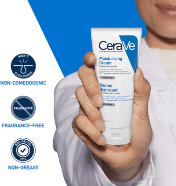 Крем для лица и тела CeraVe восстанавливающий для сухой и загрубевшей кожи, 177 мл