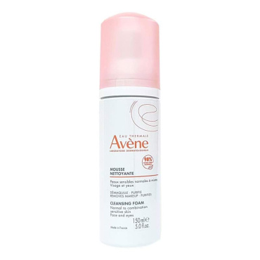 AVENE пенка для снятия макияжа очищающая, 150 мл