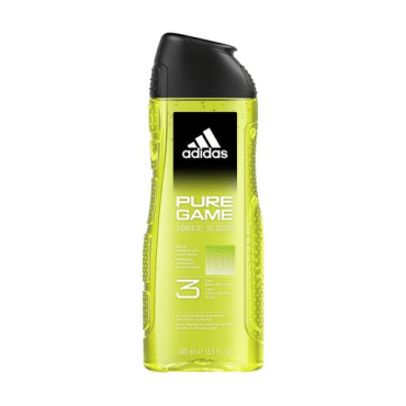 Adidas гель для душа мужской Pure Game 3в1, 400мл