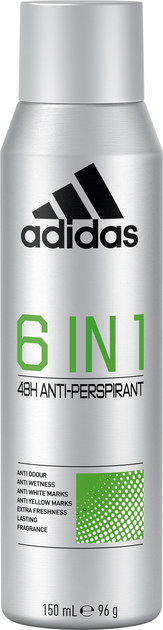 Adidas дез. спрей для чол. 6в1, 150мл