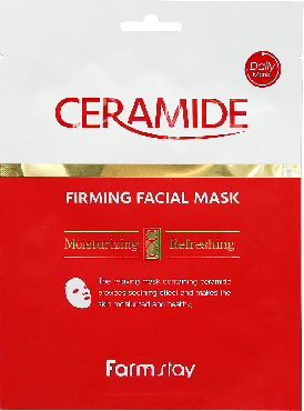 FarmStay тканевая маска для лица укрепляющая с керамидами Ceramide, 27 г фото 1