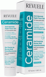 Revuele гель для лица ночной против пигментации с керамидами Ceramide, 40мл