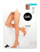 Колготочки женские Gatta Laura 20 den, бежевые, размер 4-L