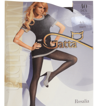 205393 Gatta колготи жін. ROSALIA 40 den р.4, nero