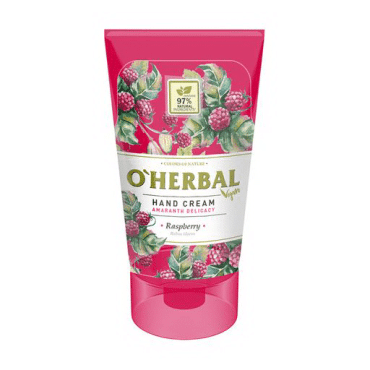 Крем для рук O'Herbal Нежность амаранта Малина, 125 мл