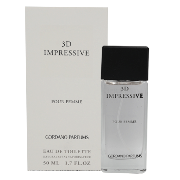 GORDANO PARFUMS Impresive 3 туалетная вода женская, 50мл