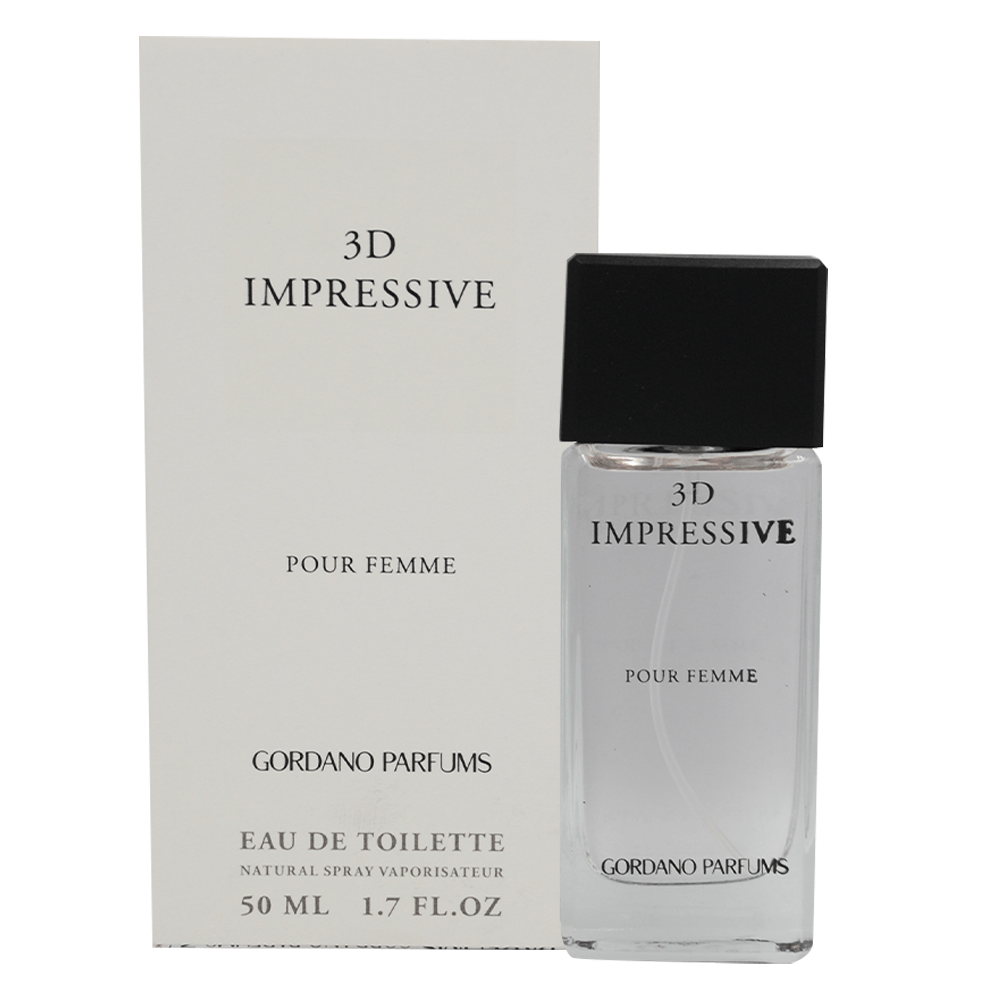GORDANO PARFUMS Impresive 3 туалетна вода жіноча, 50мл