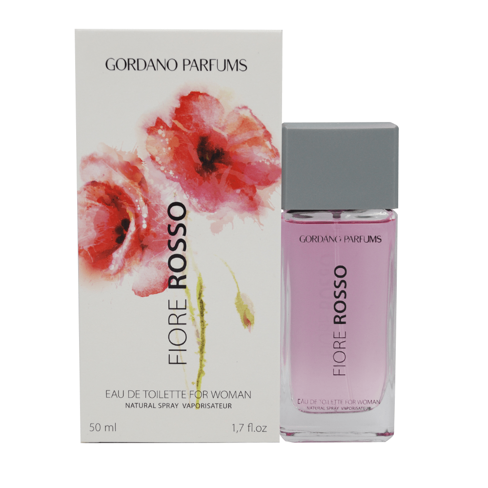 GORDANO PARFUMS Fiore Rosso туалетна вода жіноча, 50мл