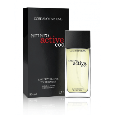 GORDANO PARFUMS 072 Amaro Active Cool туалетная вода мужская, 50мл