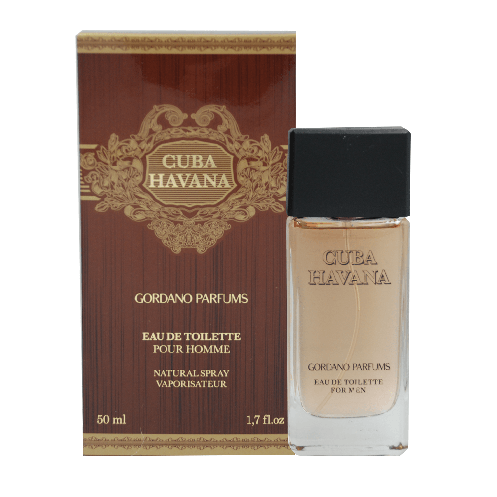 GORDANO PARFUMS Cuba Havana туалетна вода чоловіча, 50мл