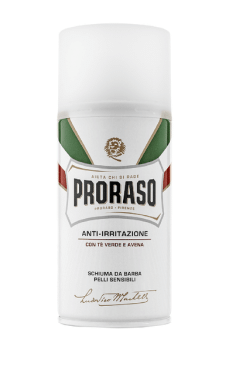 Піна для гоління Proraso із екстрактом зеленого чаю для чутливої шкіри, 300мл