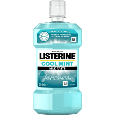 Listerine ополаскиватель для полости рта Cool Mint Zero, 250 мл