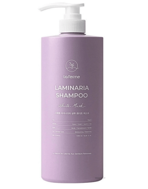 La Ferme Laminaria шампунь для чувствительной кожи головы White Musk, 1000мл