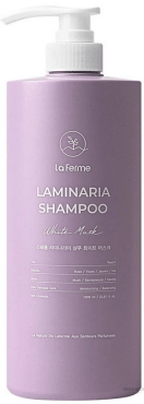 Шампунь для волос La Ferme Laminaria для чувствительной кожи головы White Musk 1000 мл