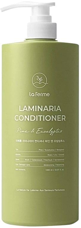 Кондиціонер для волосся La Ferme Laminaria Pine & Eucalyptus відновлюючий 1000 мл