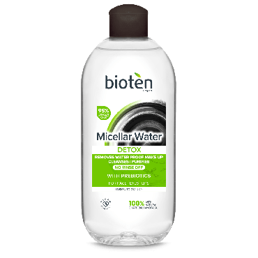 Міцелярна вода для обличчя Bioten Detox, 400 мл