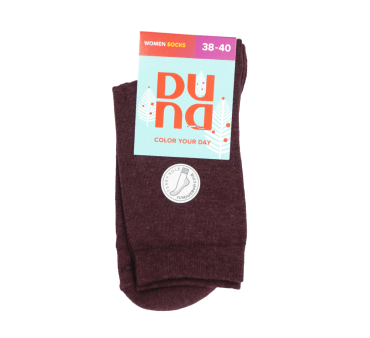 Дюна носки женские 3110 размер 23-25, 1000 бордо рисунок фото 2