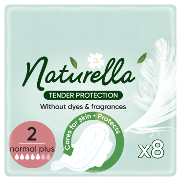 Naturella прокладки Tender Protection нормал плюс, 8 шт