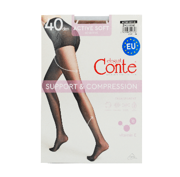 Conte колготки ACTIVE SOFT 40 (EU), р.2, Bronz фото 1